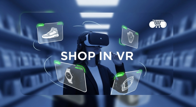 Virtual reality app for eCommerce