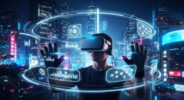 Virtual reality app for training