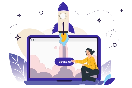 Level Up Illustration