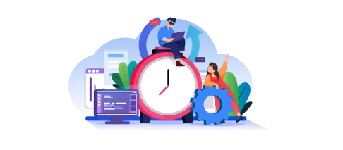 Less development time